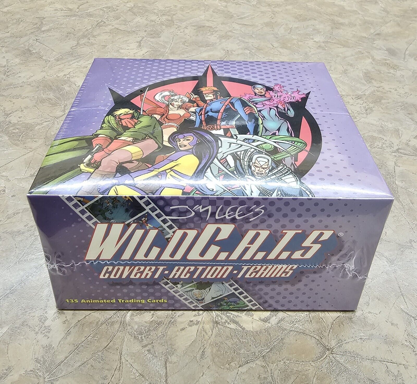 1995 Wildcats Covert Action Teams Factory Sealed Box JIM LEE'S
