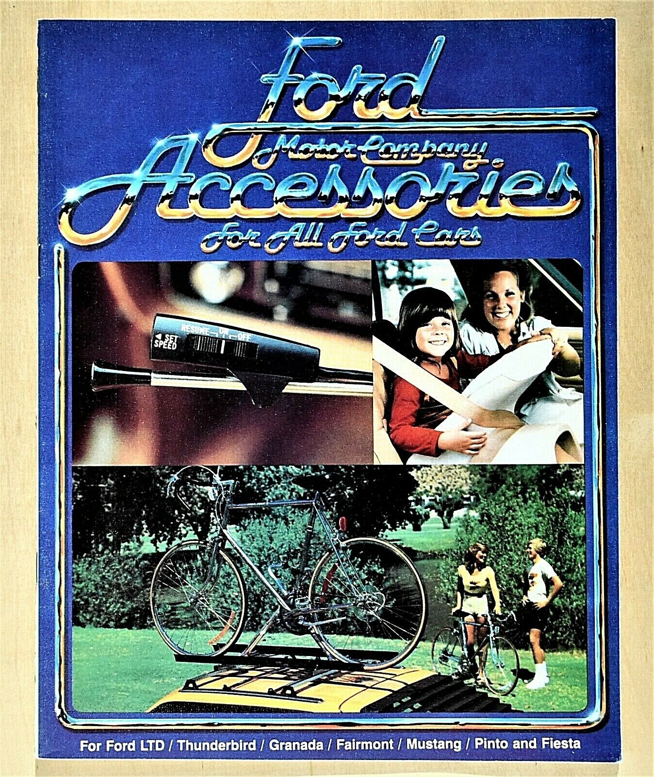 1979 FORD FACTORY CAR ACCESSORIES CATALOG BROCHURE ~ 20 PAGES
