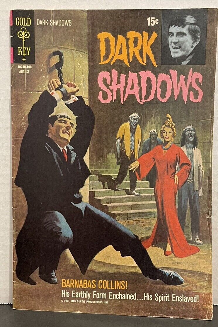 DARK SHADOWS #10 FN (6.0) GOLD KEY COMICS AUGUST 1971