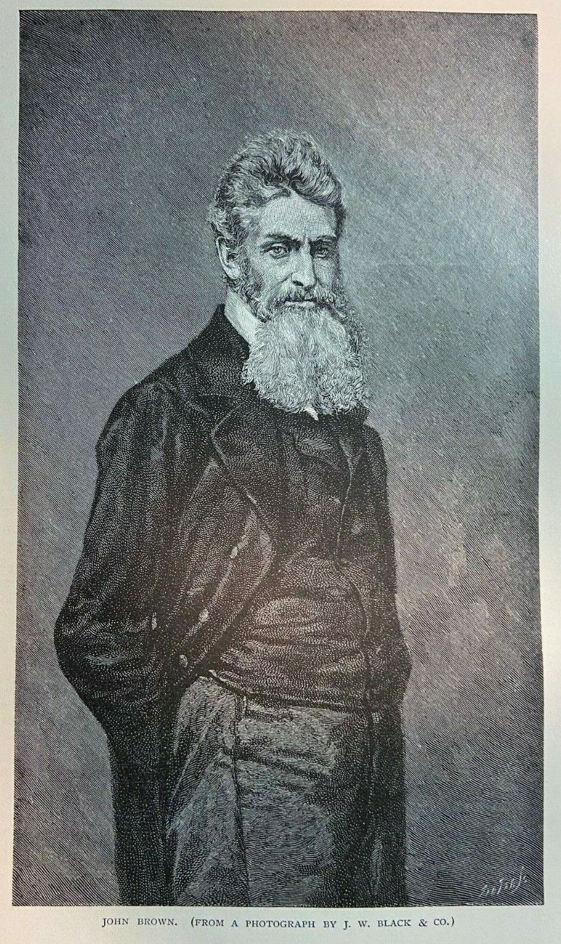 1887 Abraham Lincoln Cooper Institute Speech John Brown Raid illustrated