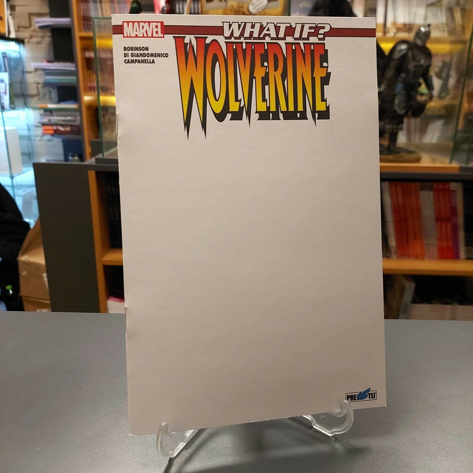 WHAT IF? WOLVERINE ENEMY OF THE STATE #1 Turkish Edition Blank Sketch Variant