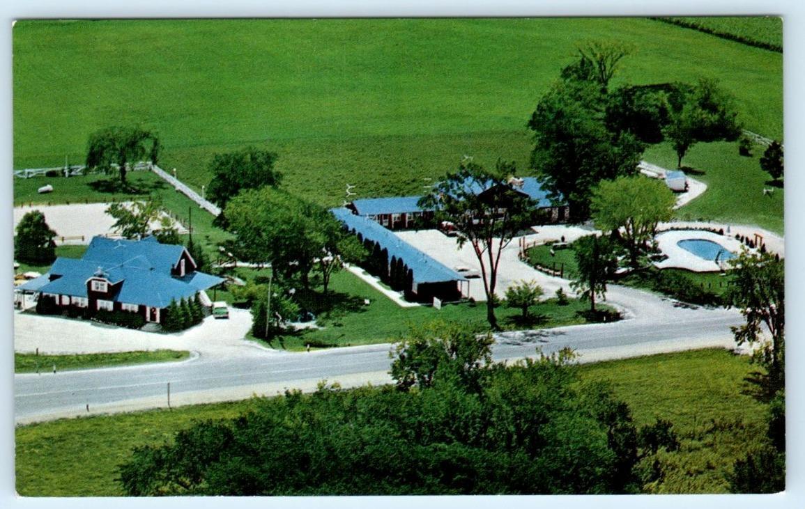NEOSHO, Wisconsin WI ~ COPPER MUG MOTEL c1960s Nick & Maxine Lazich Postcard