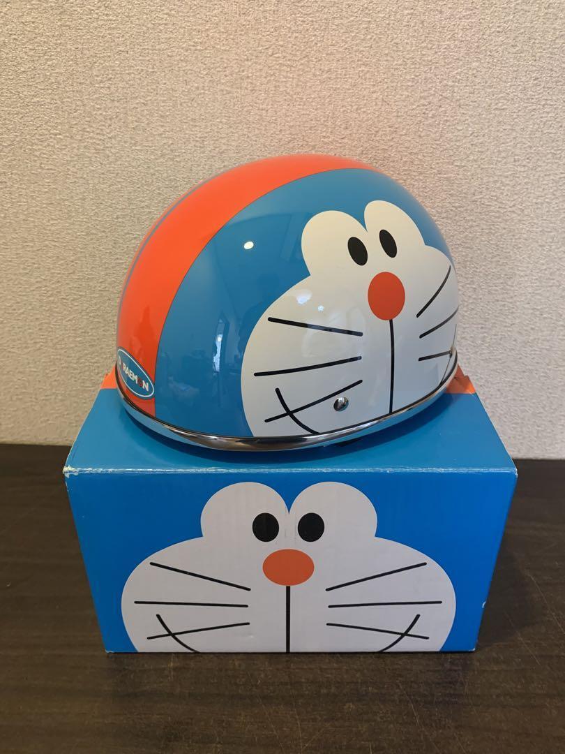 Fujiko Pro Doraemon Doramet Helmet Blue Color Medium Size Japan Mint condition