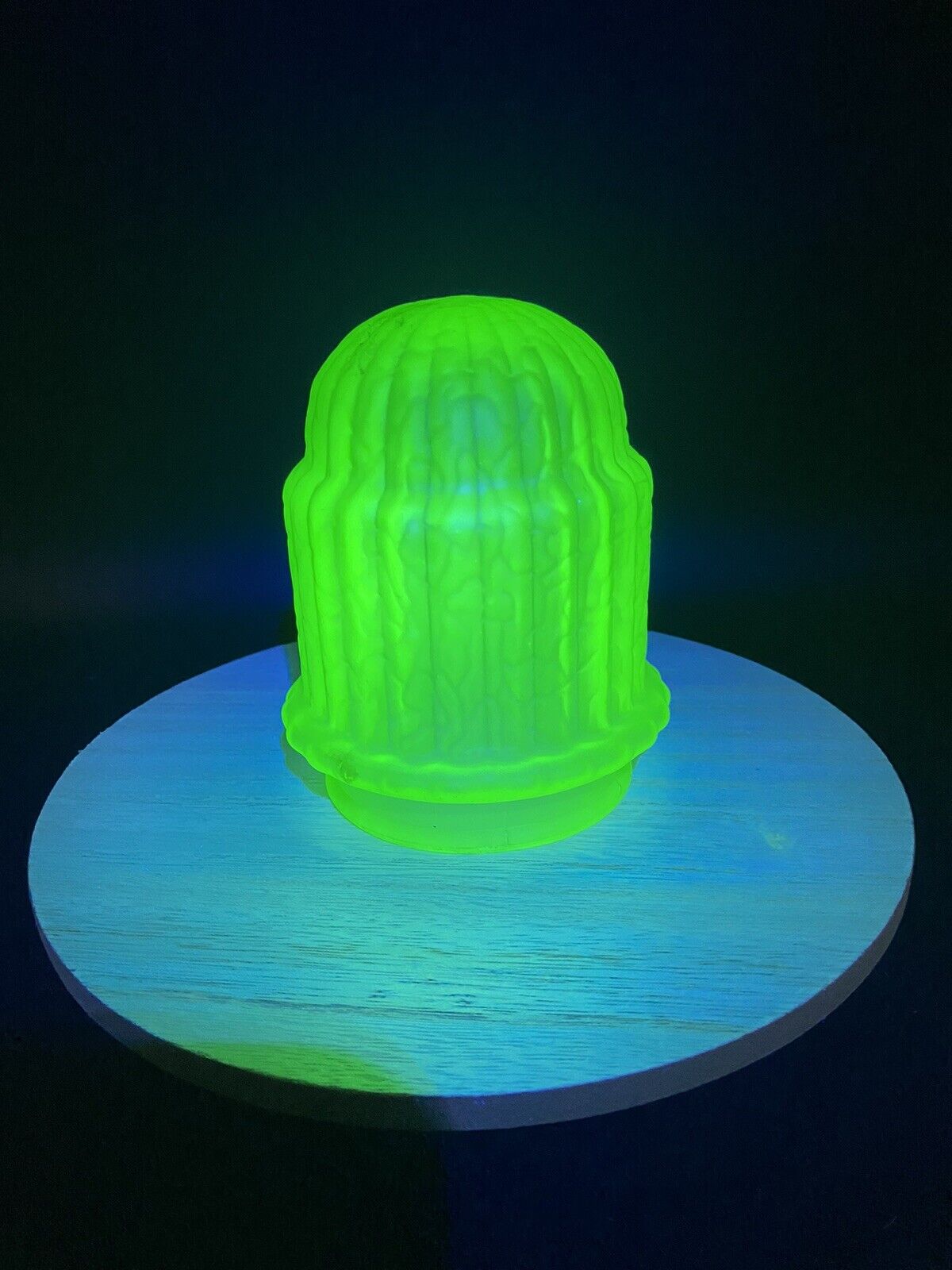 Green Deco Lamp Shade Uranium