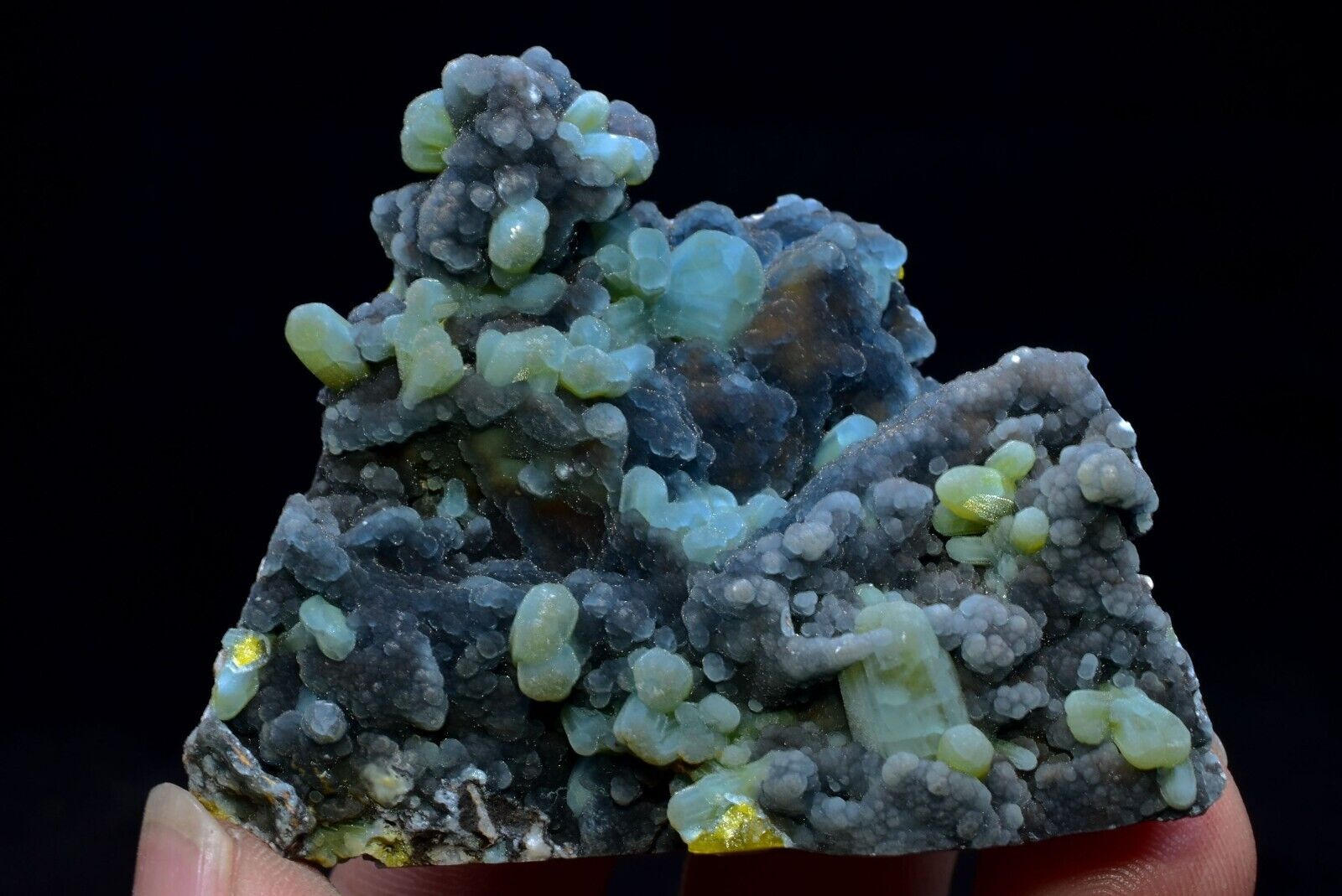 64g TOP Natural Plumbogummite Crystal Cluster Rare mineral specimens China