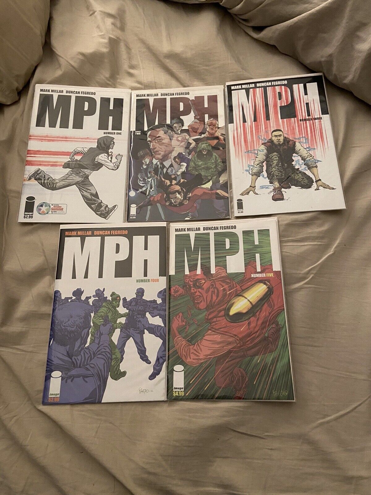 MPH #1-5 Complete Set (2014-2015) Image Comics