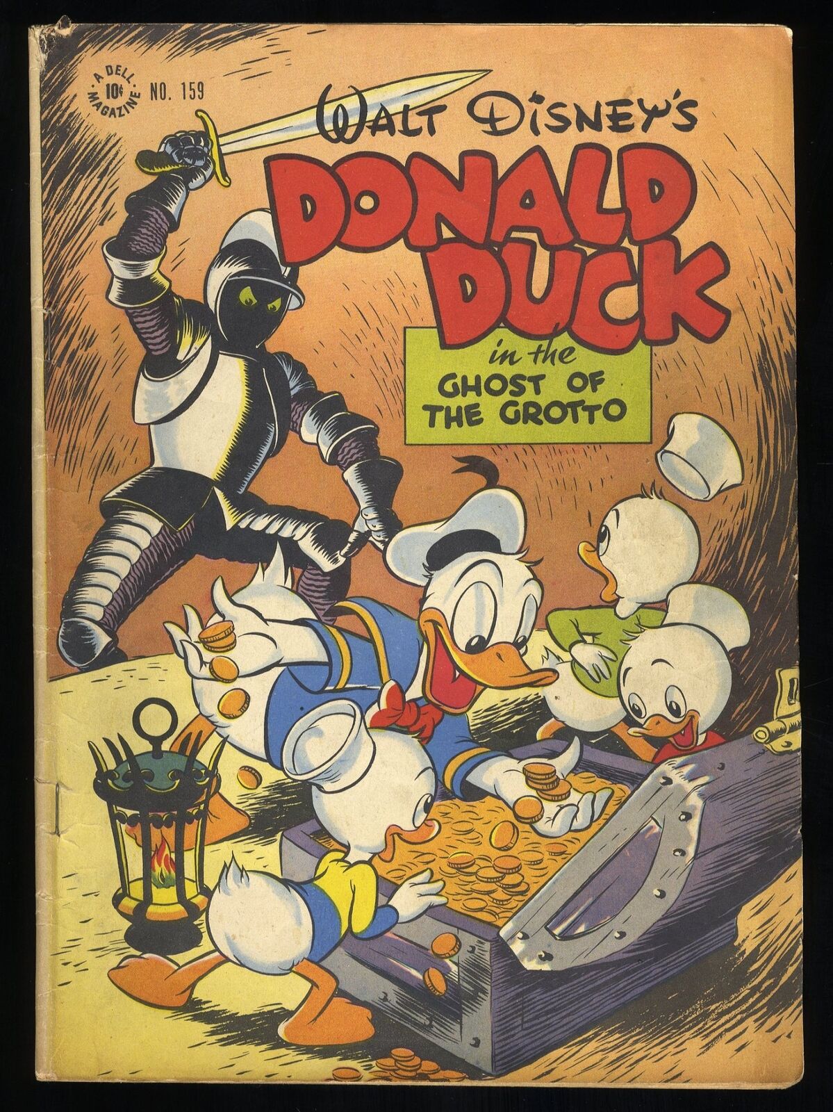 Four Color #159 VG+ 4.5 Carl Barks Donald Duck Dell/Gold key 1947