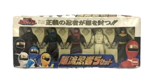 Ninja Sentai Kakuranger - Kakureryu Ninja 5 Set (Black/Blue/Red/White/Yellow)