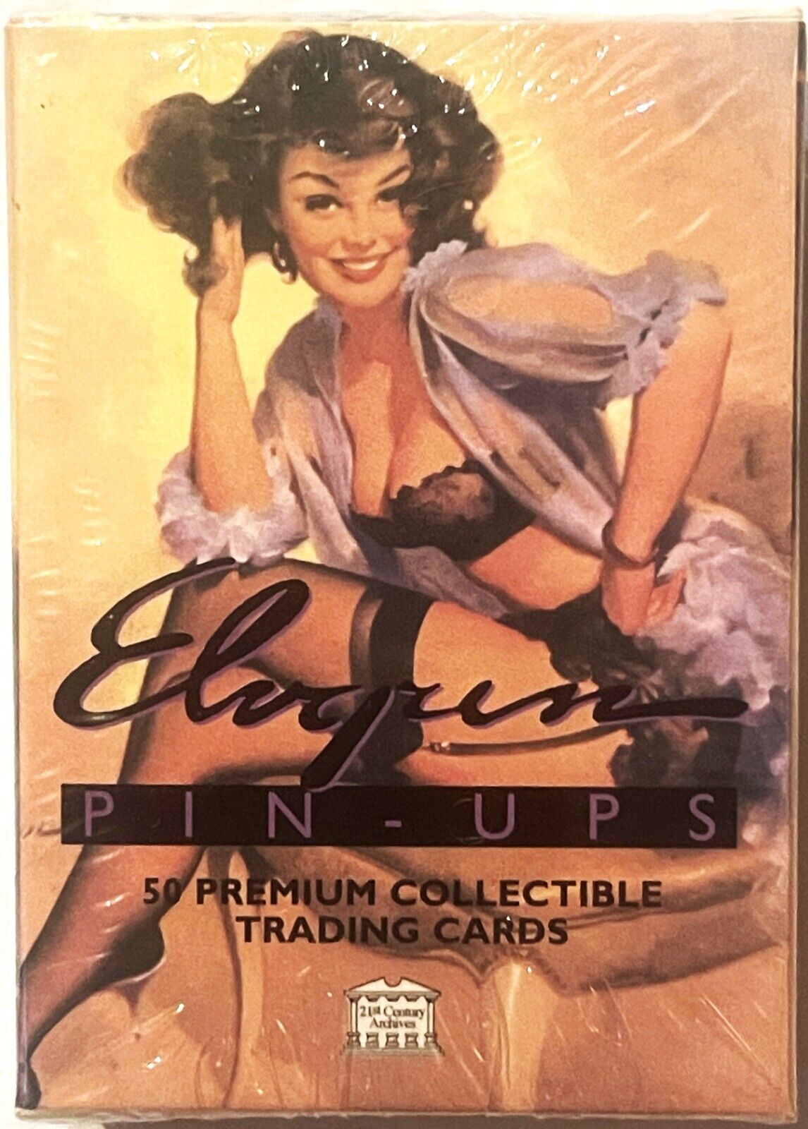Vintage 1995 Gil Elvgren Pin-Ups Collectible Trading Card Complete Set Sealed