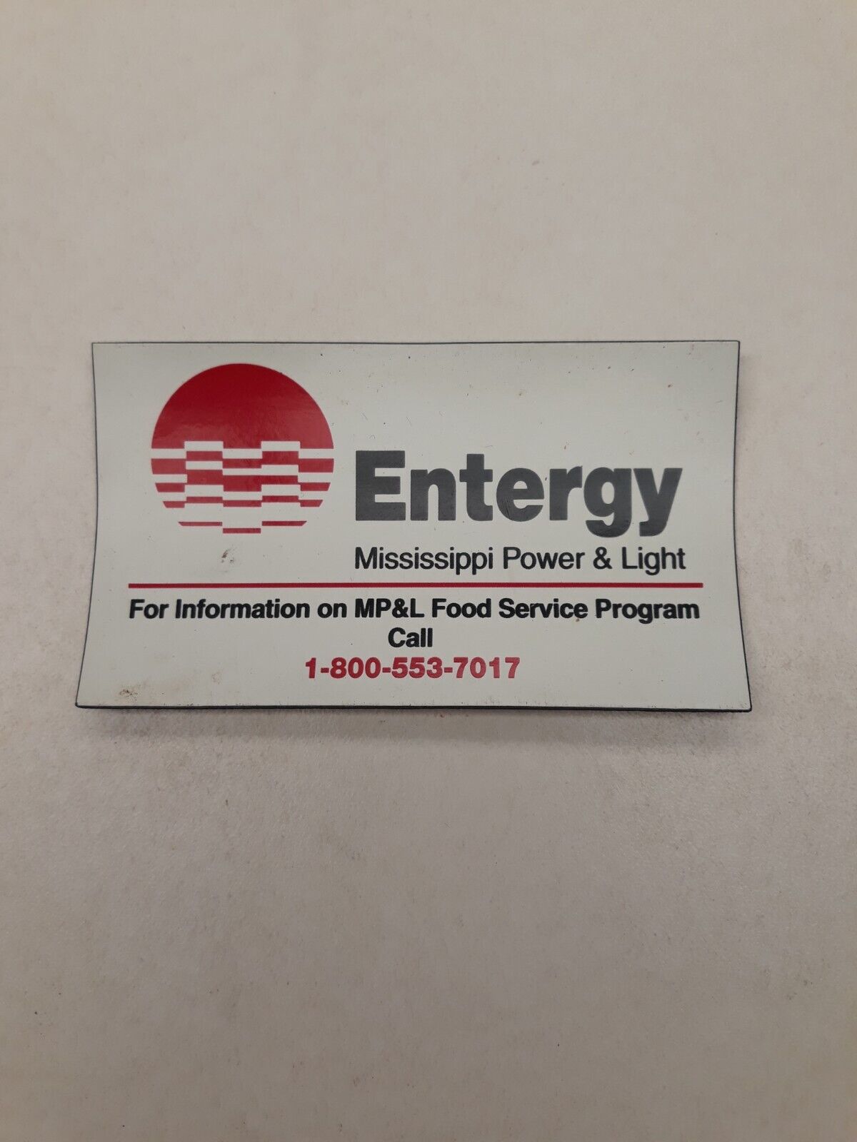 Entergy Magnet Mississippi Power & Light MP&L Food Services Program