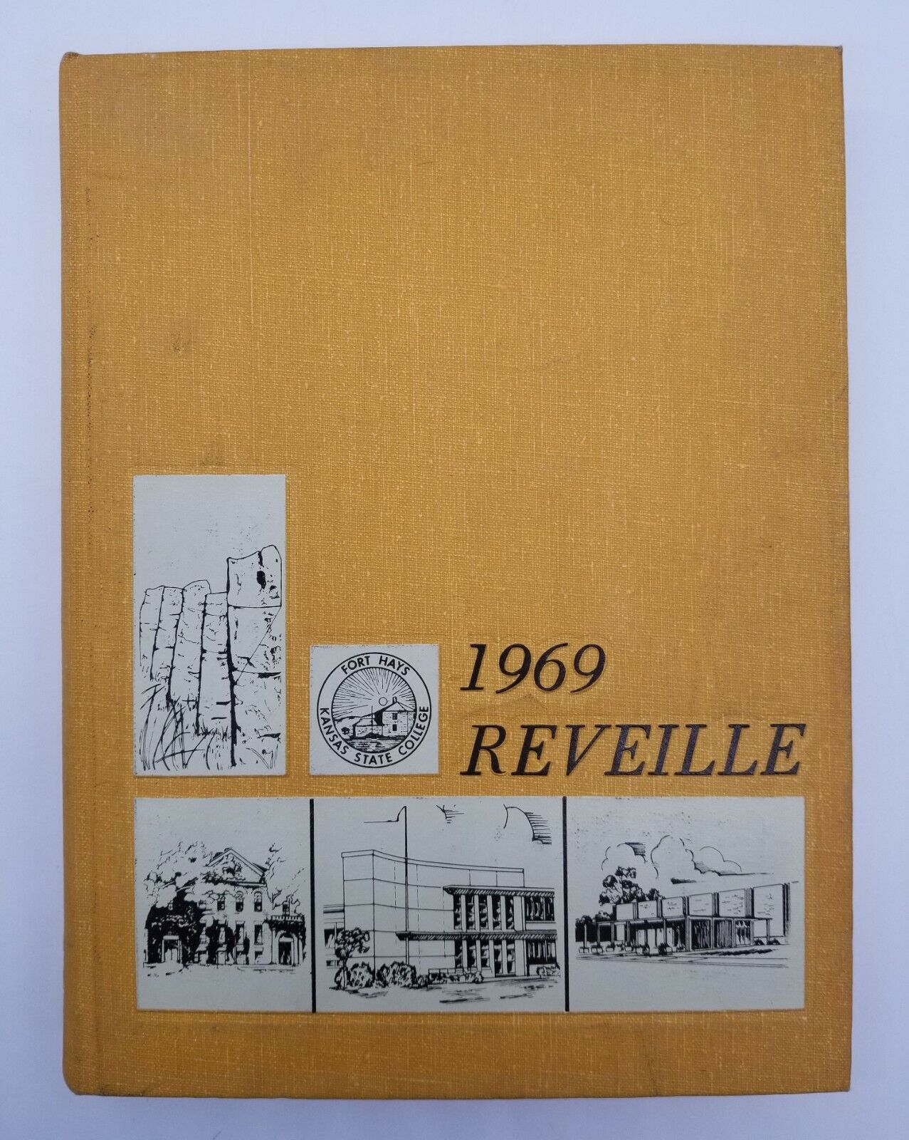 1969 Fort Hays Kansas State College Reveille Yearbook