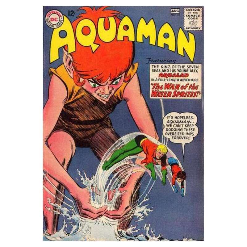 Aquaman (1962 series) #10 in Fine minus condition. DC comics [c@