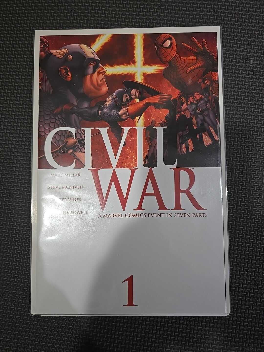 Civil War Captain America vs Iron Man Issues #1-7 Full Mini Series Marvel 2006