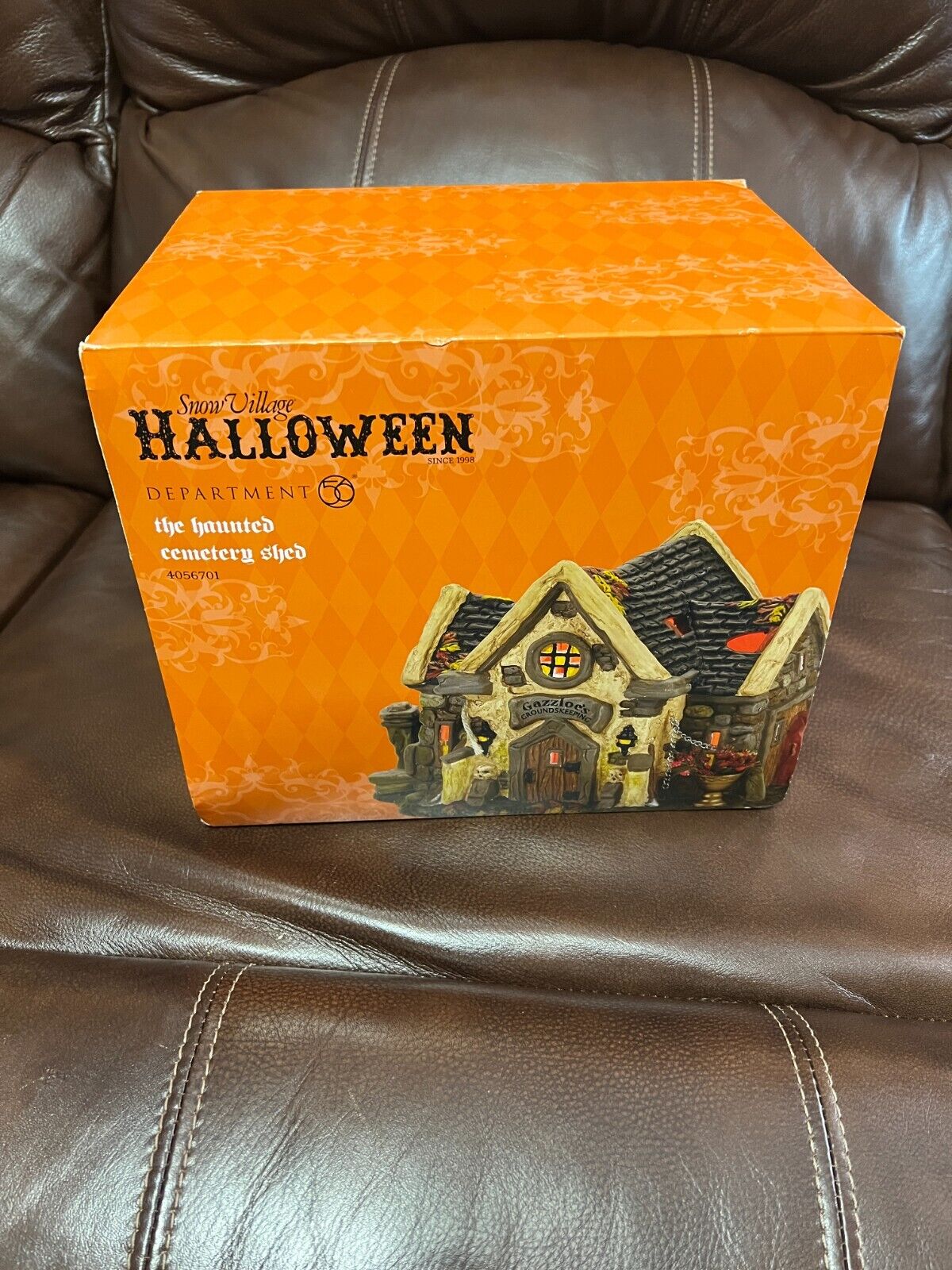 Dept. 56 Halloween, The Haunted Cemetery Shed #4056701 New 