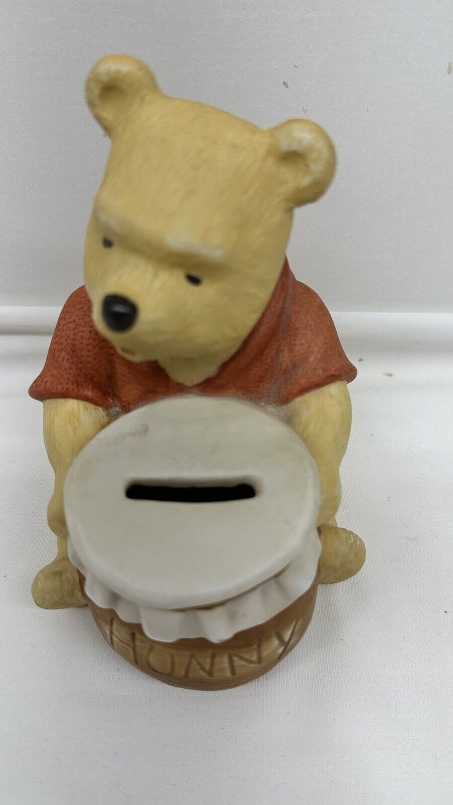 Winnie The  Pooh Hunny Pot Coin Bank Willitts Galleries The Walt Disney Company 