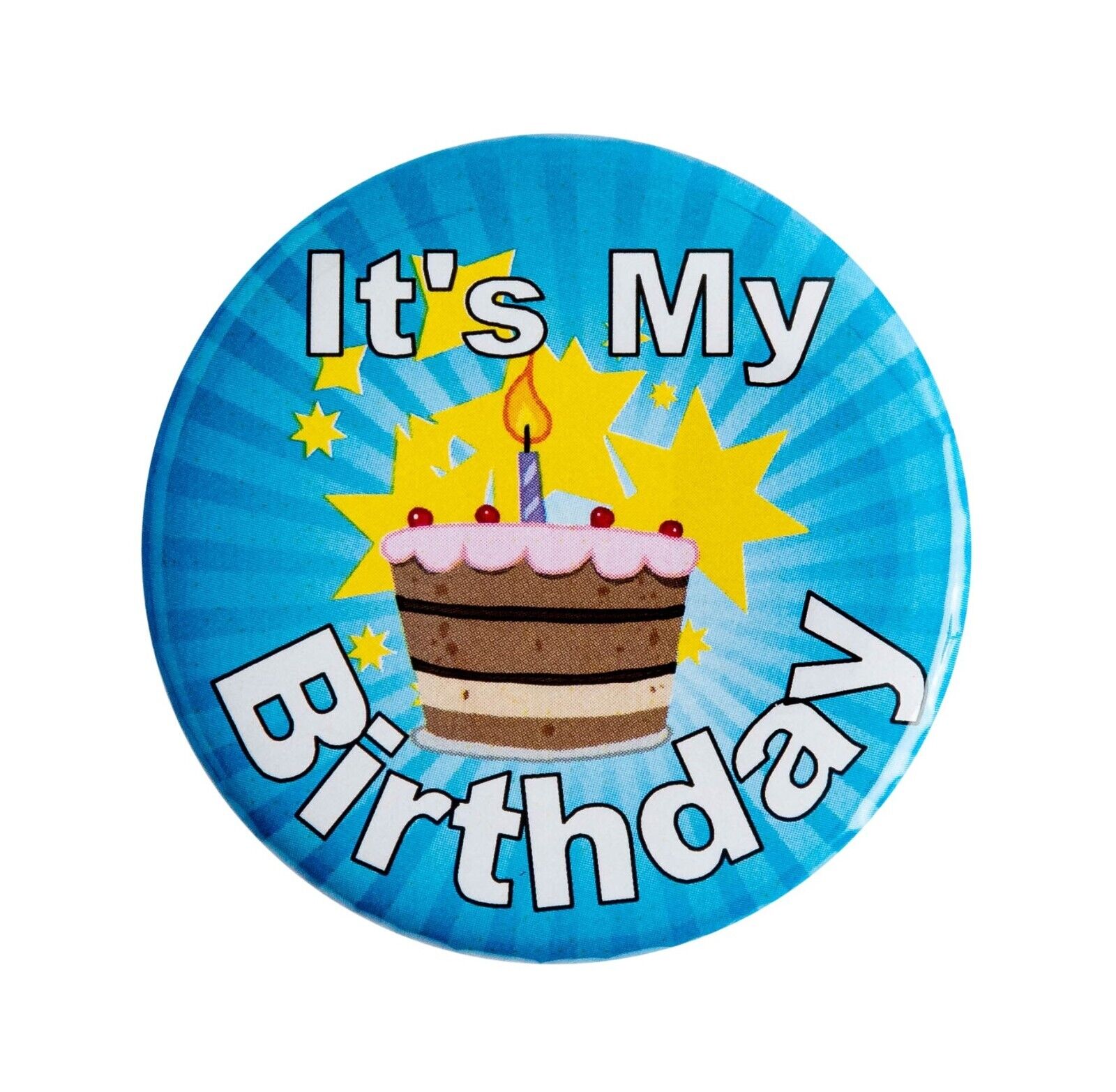 It's my Birthday Button Handmade in USA Clothing Magnet no holes