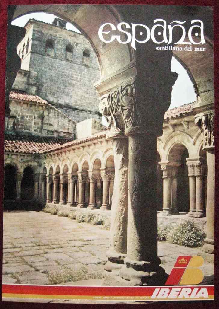 Original Poster Spain Santillana Collegiate Church 1978