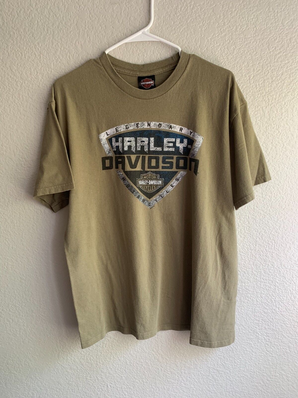 Harley Davidson Men's  Size L Las Vegas Nevada Short Sleeve Motorcycle T-Shirt
