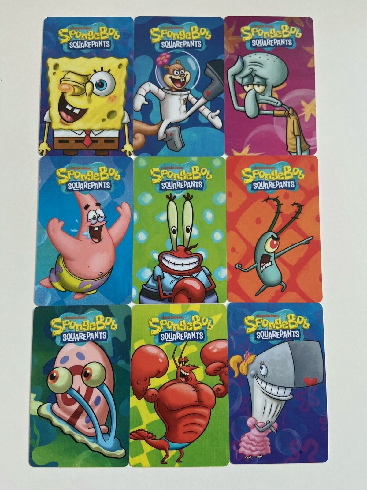 spongebob squarepants coin pusher cards