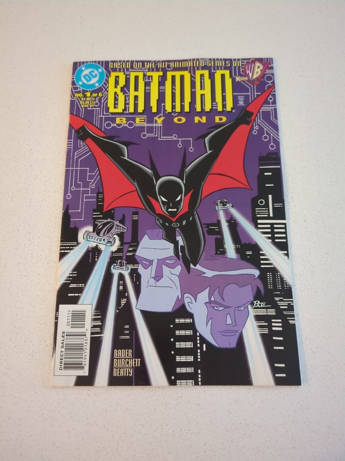 Batman Beyond #1 (DC Comics March 1999) VF+ 1st App Terry McGuinness 1st Print