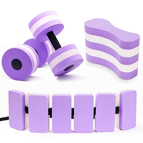 WATER DUMBBELL SET for Aquatic Aerobics Exercise UNAOIWN