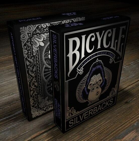 Bicycle Playing Cards - Gorilla (Silverback Edition) RARE