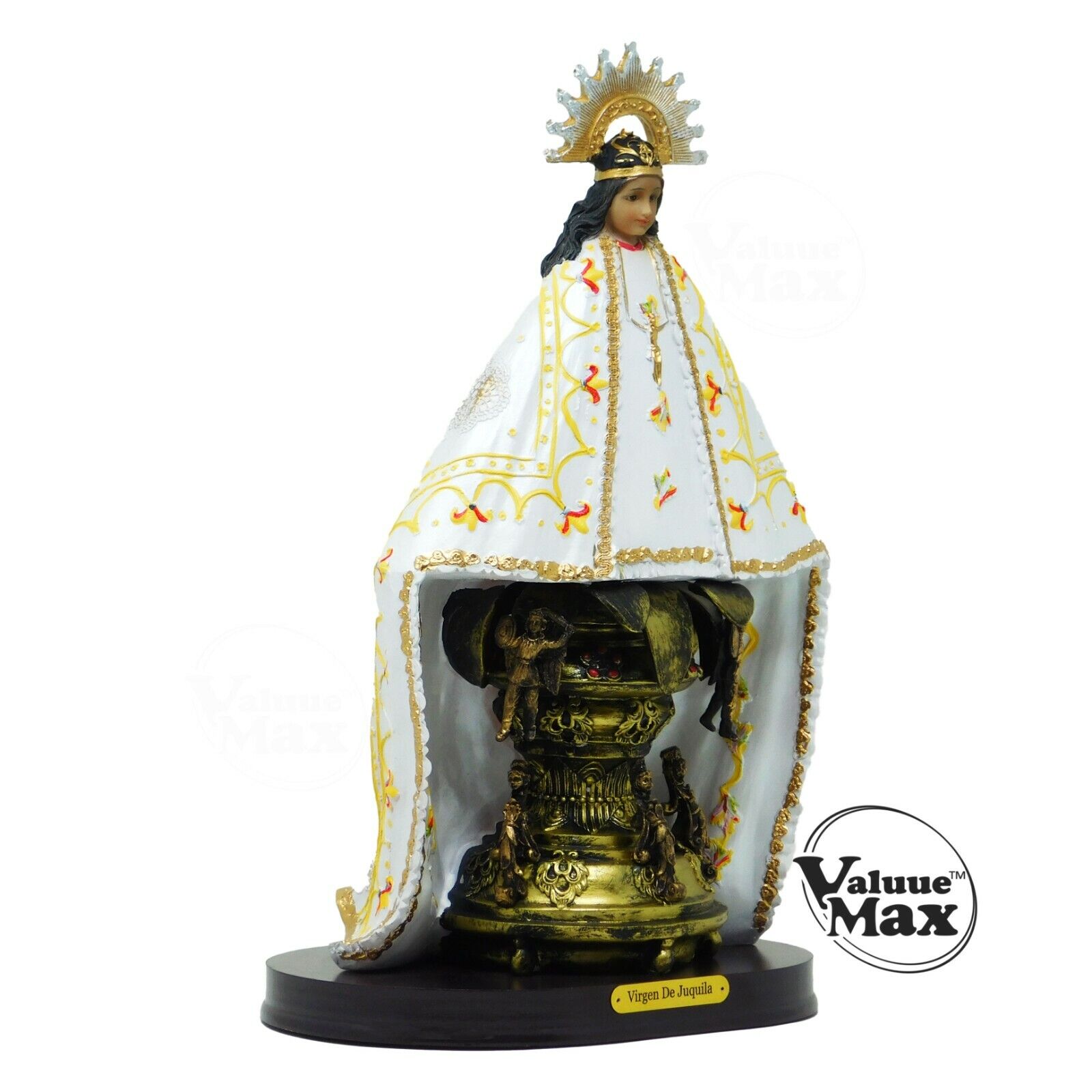 ValuueMax™ Our Lady of Juquila Statue, Finely Detailed Resin, 12 Inch Tall  