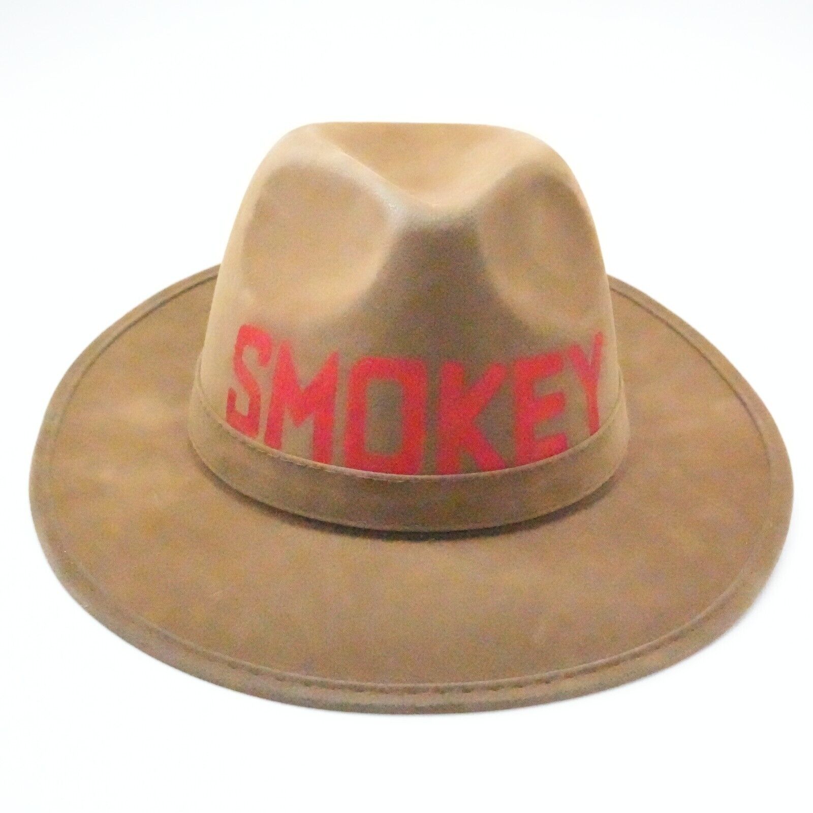 Vintage Smokey The Bear Child's Souvenir Wool Felt Ranger Hat, All Original