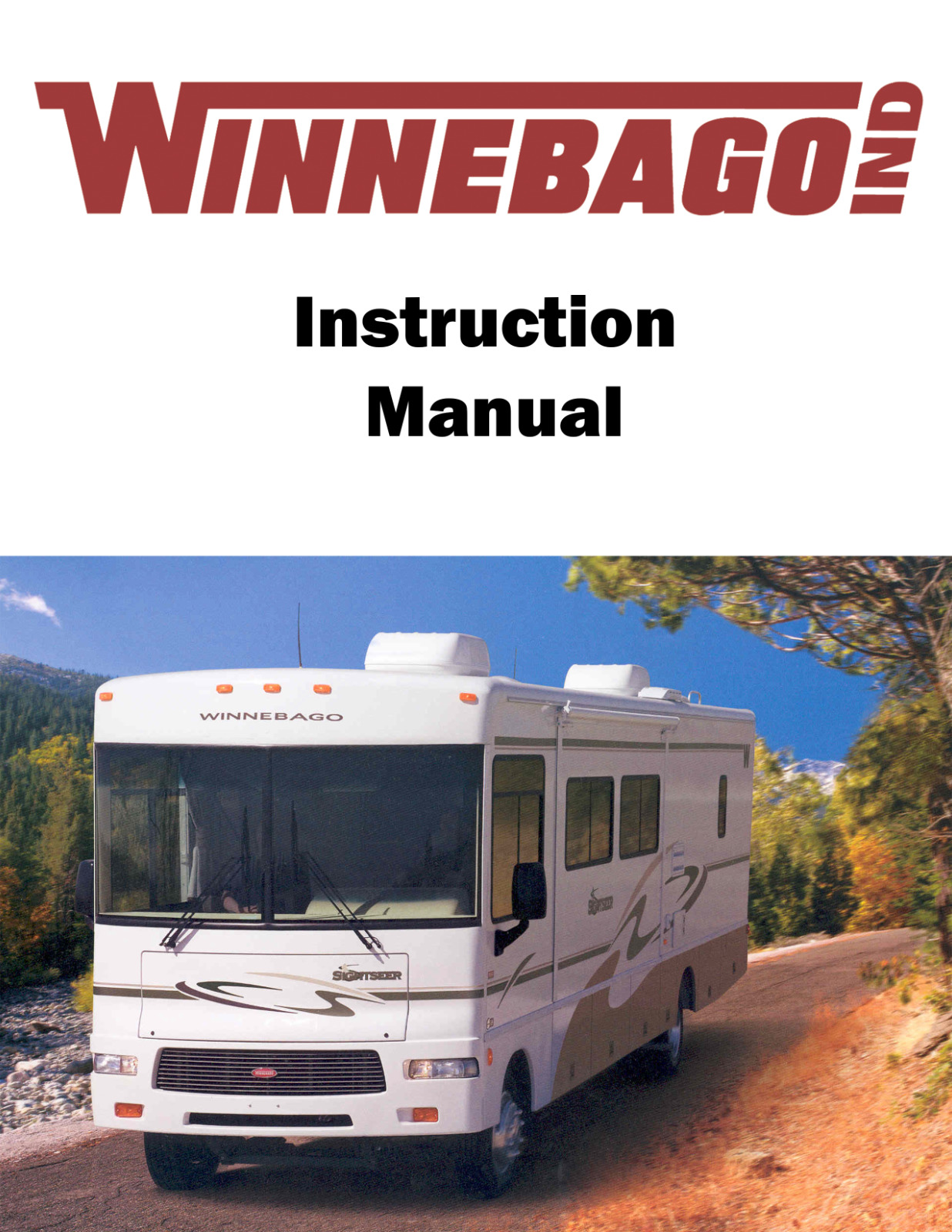 2006 Winnebago Sightseer Home Owners Operation Manual User Guide Coil Bound