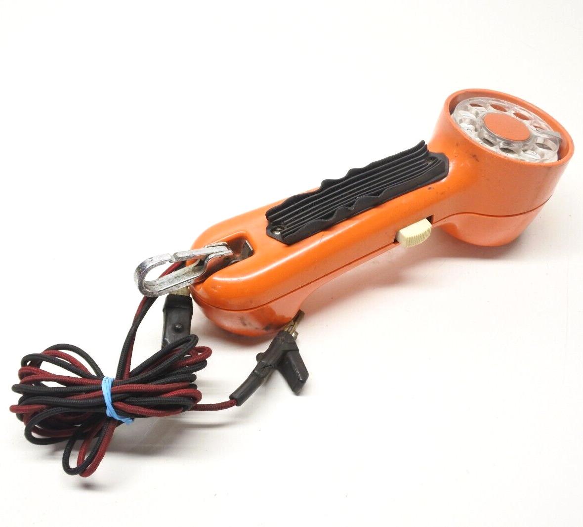 Vintage Orange AT&T Lineman Handset Rotary Dial Test Telephone - Untested