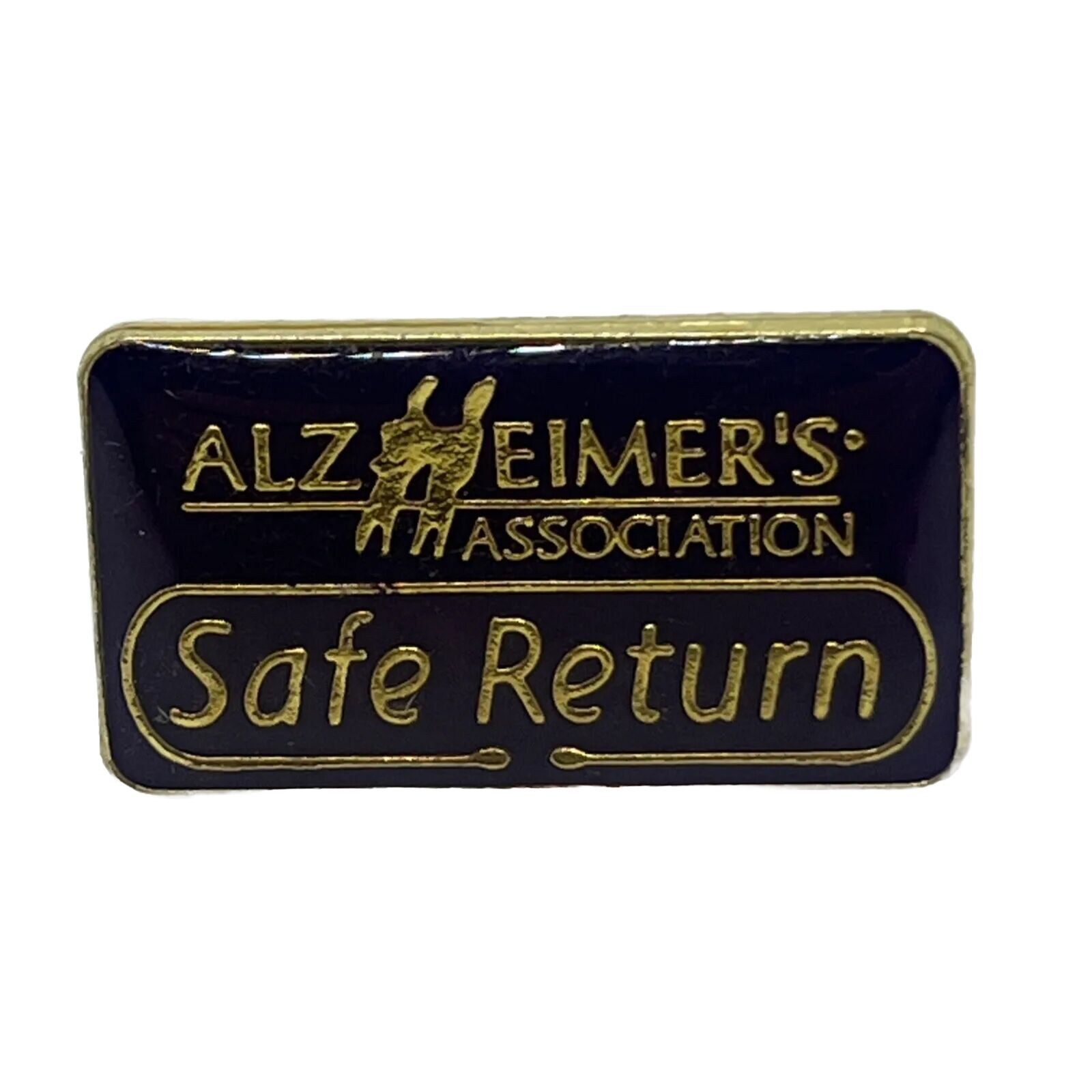 Alzheimer’s Association Organization State Enamel Lapel Hat Pin Pinback