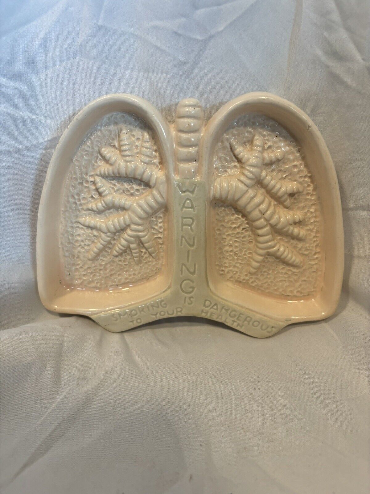 Lung ashtray vintage ceramic