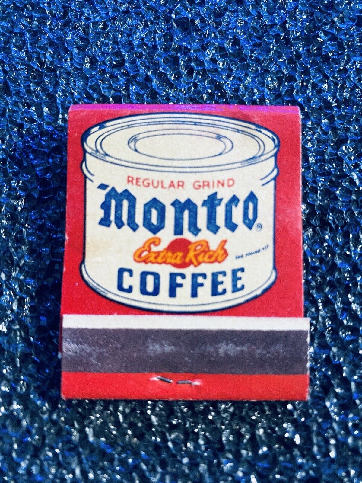 Vintage Matchbook MONTCO EXTRA RICH COFFEE Full Matchbook...