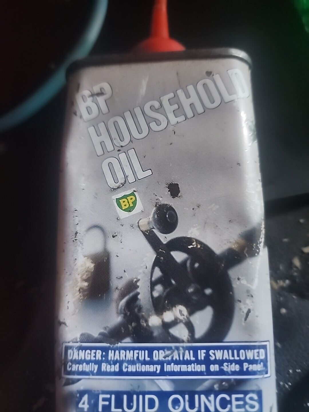 Rare Vintage BP Household Oil 4 Oz