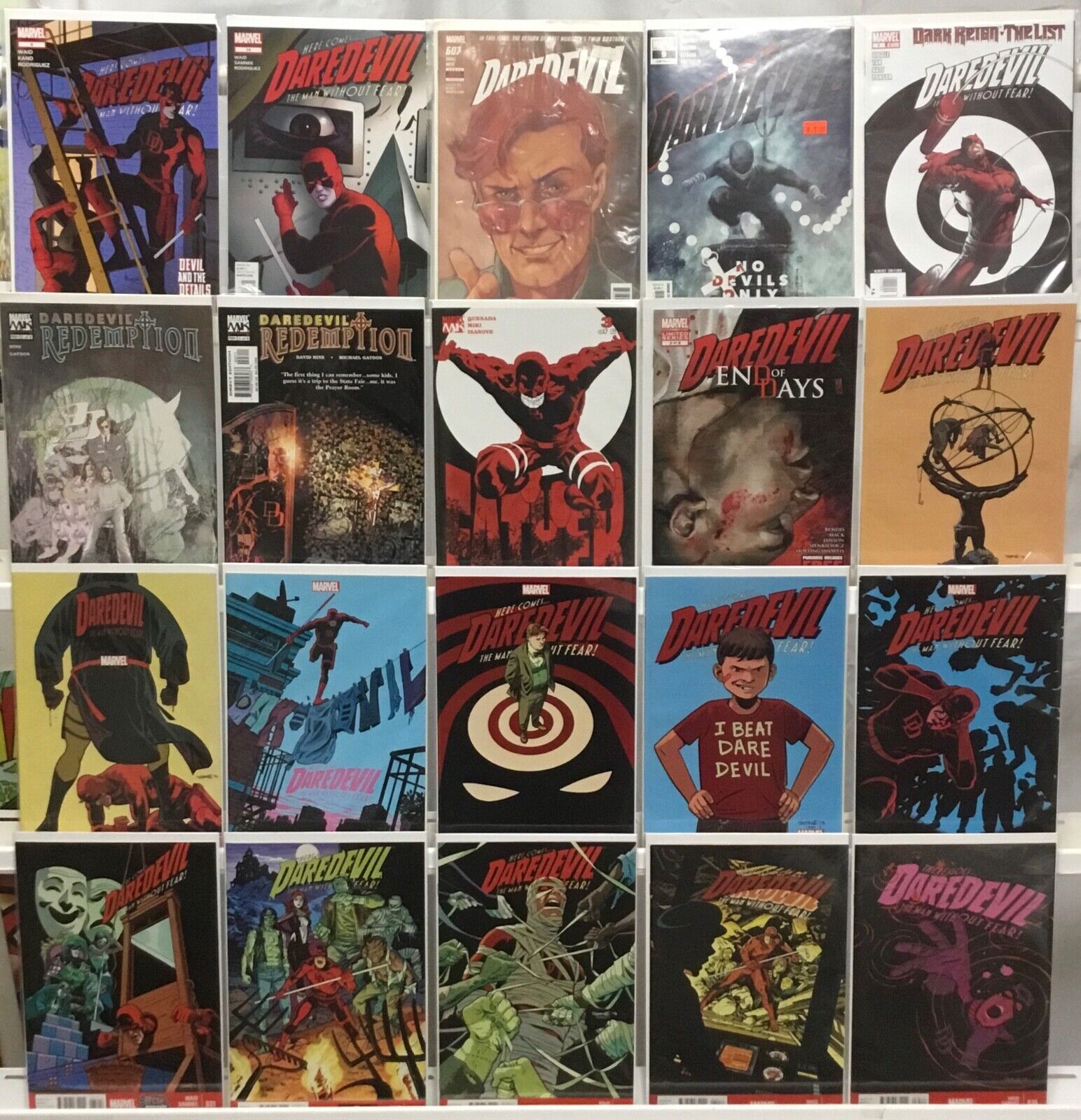 Marvel Comics - Daredevil - Comic Book Lot of 20 Issues