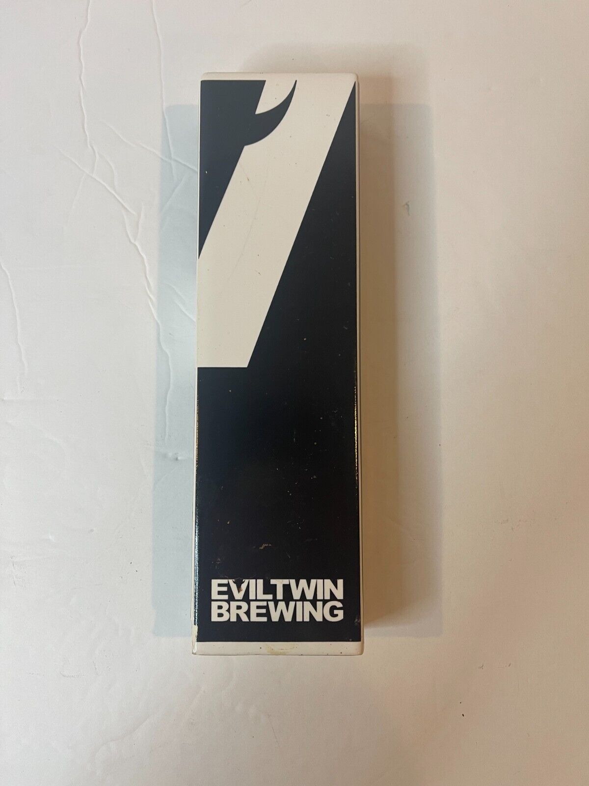 Evil Twin Brewing NYC beer tap handle 9”