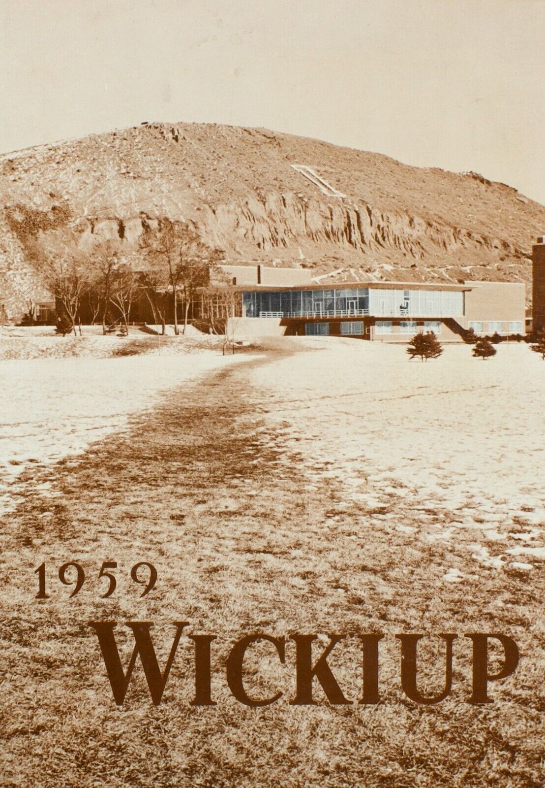 1959 Wickiup Idaho State College Pocatello Idaho Yearbook 