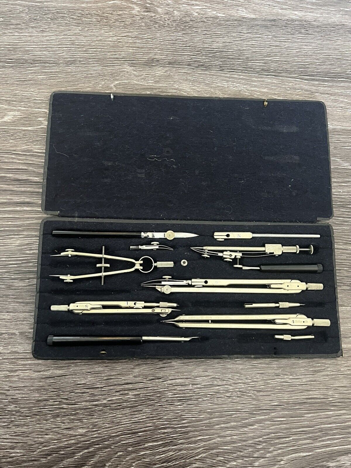 Vintage Premium Engineering-Germany- E.O Richter & Co Precision Drafting Set