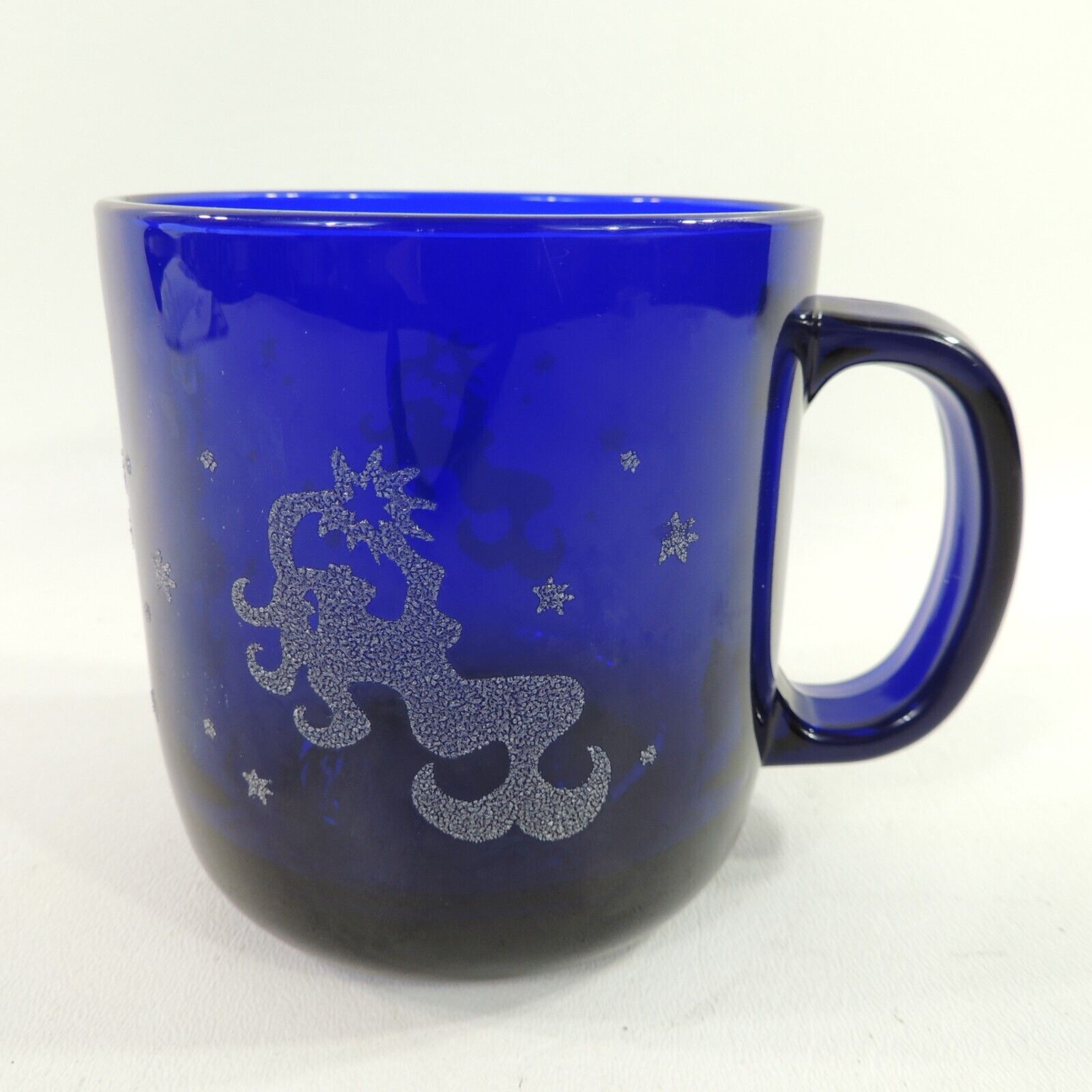 Starbucks Cobalt Blue Celestial Mermaids Latte Coffee Mug 20 oz