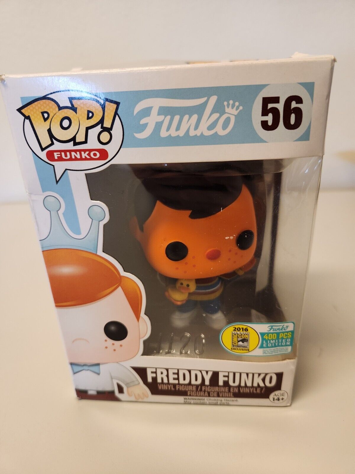 Funko Pop SDCC 2016 Freddy Funko as ERNIE #56 LE 400 Fundays