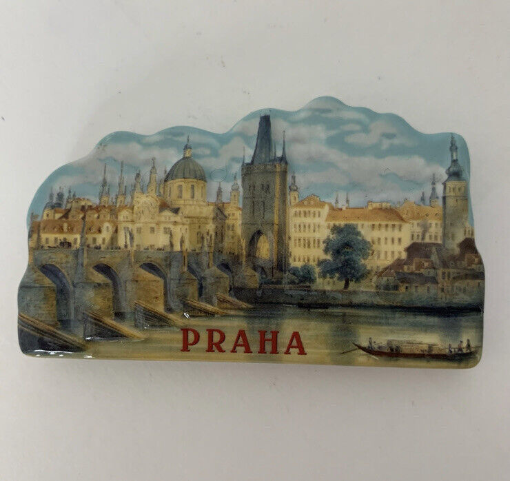 Prague Praha Czech Ceska Republic Tourist Souvenir  Refrigerator Fridge Magnet
