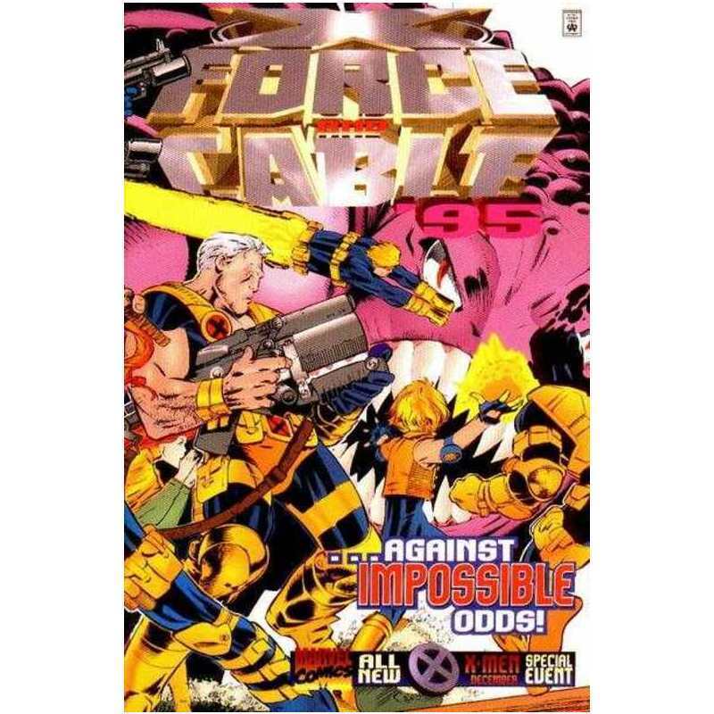 X-Force Annual #1995  - 1991 series Marvel comics VF+ Full description below [b*