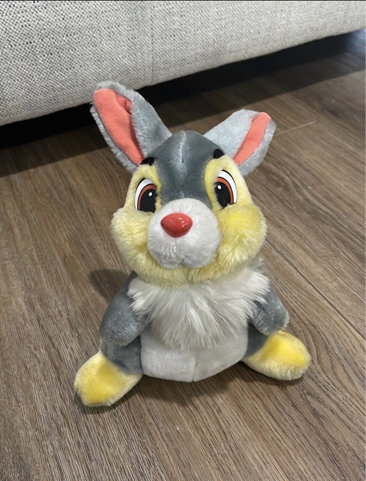 Vintage Walt Disney World Land Thumper Bambi Rabbit plush stuffed animal WDW Toy