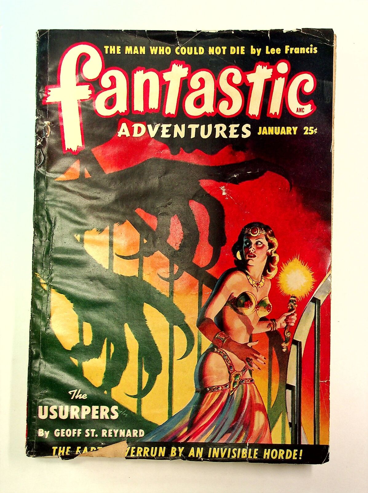 Fantastic Adventures Pulp / Magazine Jan 1950 Vol. 12 #1 VG