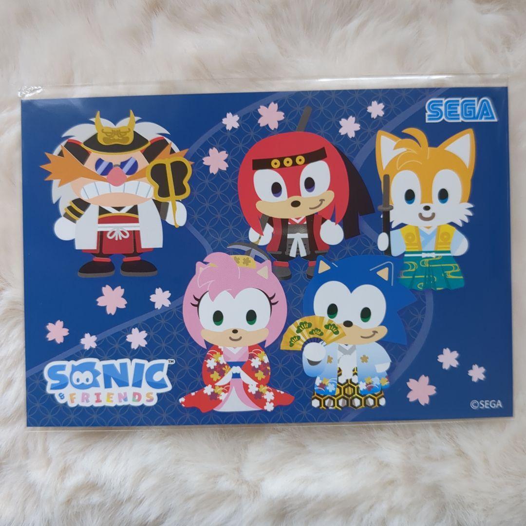 Sonic Friends Postcard Joypolis Bonus