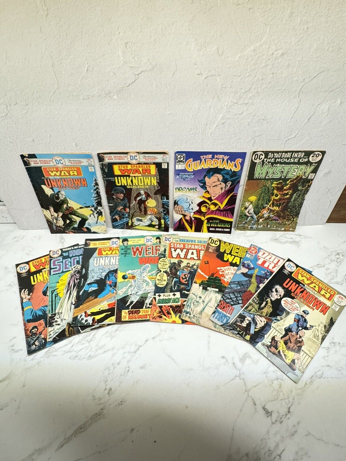 Lot Of 12 Vintage DC Comic books