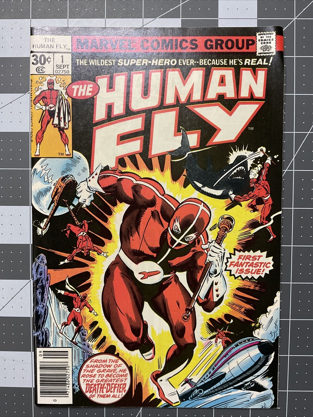 The Human Fly #1 1st Issue & 1st Appearance FN+ Marvel Comics 1977