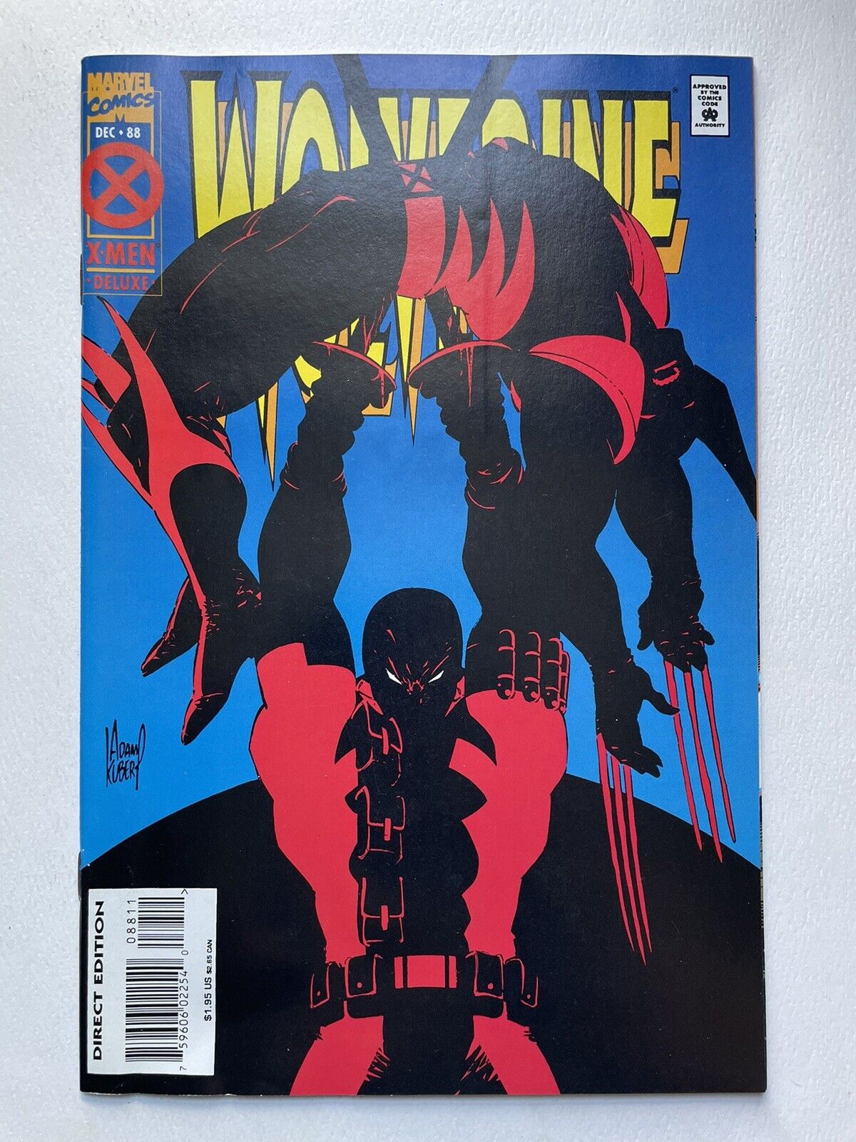 Wolverine #88 (Marvel Comics December 1994) Battle Wolverine And Deadpool 🔑🔥