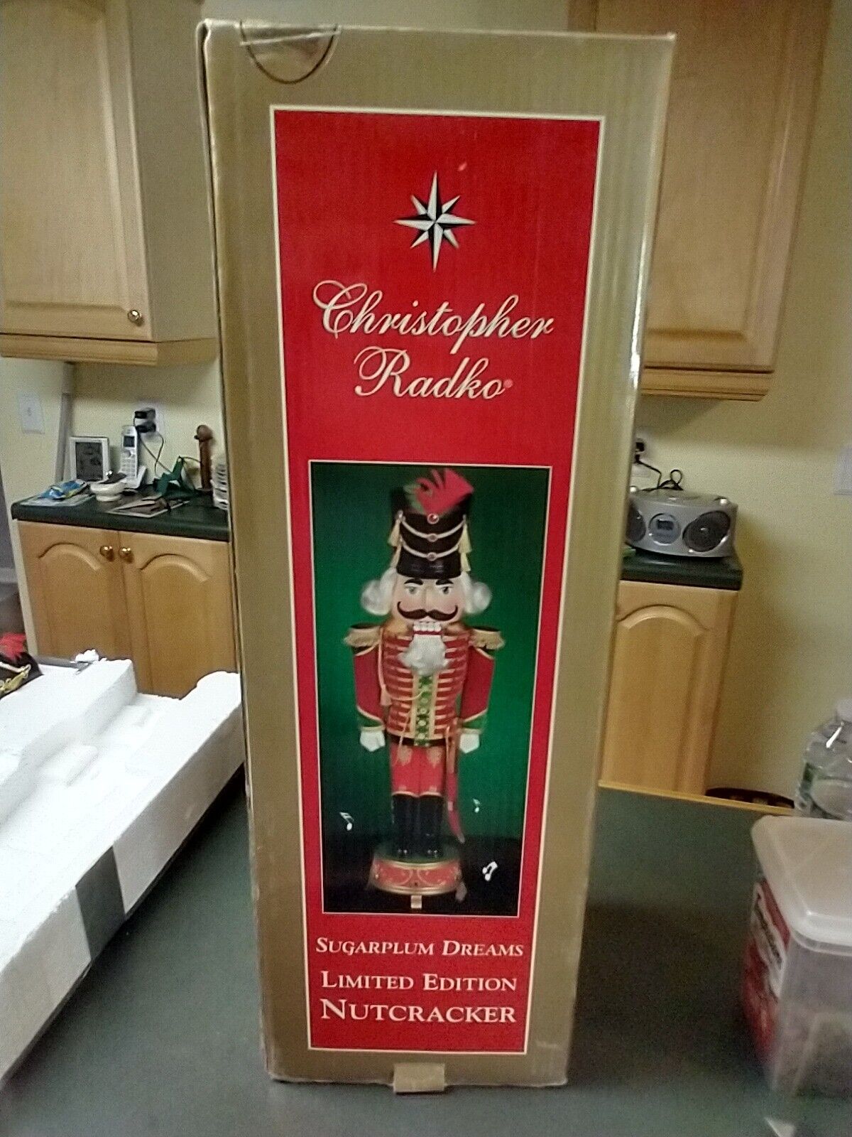 Christopher Radko Musical Nutcracker Limited Edition 456 of 750 NEW IN BOX  24\