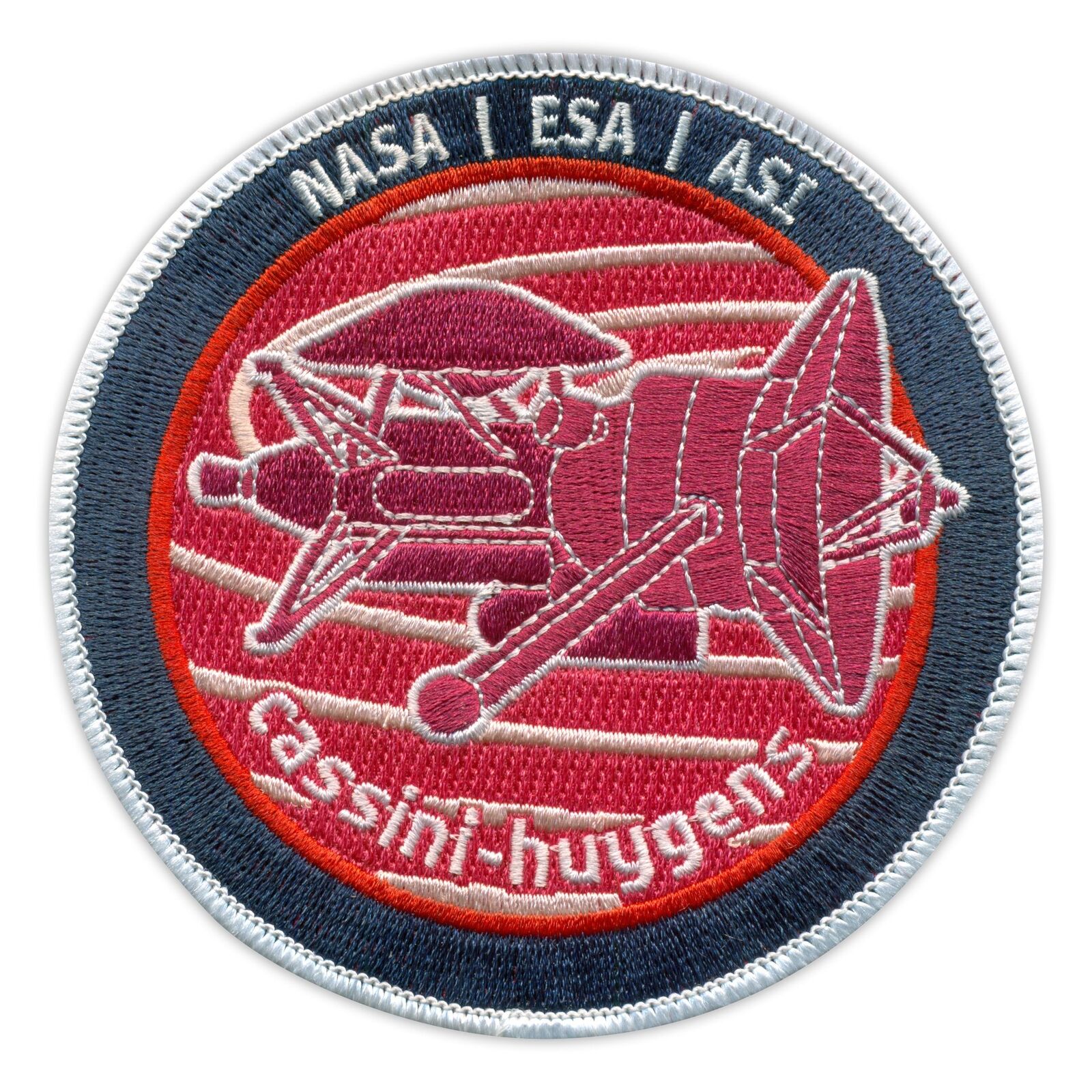 cassini-huygens NASA ESA ASI Patch/Badge Embroidered
